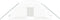 vidaXL - Tuinkas - met - stalen - frame - 24 - m² - 6x4x2,85 - m - wit