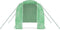 vidaXL - Tuinkas - met - stalen - frame - 4 - m² - 2x2x2 - m