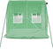 vidaXL - Tuinkas - met - stalen - frame - 4 - m² - 2x2x2 - m
