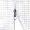 vidaXL - Tuinkas - met - stalen - frame - 4 - m² - 2x2x2 - m