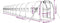 vidaXL - Tuinkas - met - stalen - frame - 44 - m² - 22x2x2 - m - wit