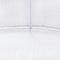 vidaXL - Tuinkas - met - stalen - frame - 48 - m² - 12x4x2 - m - wit