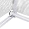 vidaXL - Tuinkas - met - stalen - frame - 48 - m² - 12x4x2 - m - wit