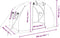 vidaXL - Tuinkas - met - stalen - frame - 6 - m² - 3x2x2 - m