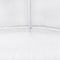 vidaXL - Tuinkas - met - stalen - frame - 72 - m² - 12x6x2,85 - m - wit