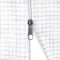 vidaXL - Tuinkas - met - stalen - frame - 72 - m² - 12x6x2,85 - m - wit