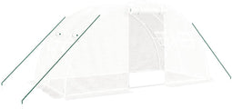 vidaXL - Tuinkas - met - stalen - frame - 8 - m² - 4x2x2 - m