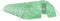 vidaXL - Tuinkas - met - stalen - frame - 80 - m² - 16x5x2,3 - m - groen