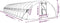 vidaXL - Tuinkas - met - stalen - frame - 80 - m² - 16x5x2,3 - m - groen
