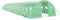 vidaXL - Tuinkas - met - stalen - frame - 80 - m² - 20x4x2 - m - groen