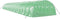 vidaXL - Tuinkas - met - stalen - frame - 80 - m² - 20x4x2 - m - groen