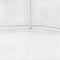 vidaXL - Tuinkas - met - stalen - frame - 84 - m² - 14x6x2,85 - m - wit