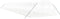 vidaXL - Tuinkas - met - stalen - frame - 88 - m² - 22x4x2 - m - wit