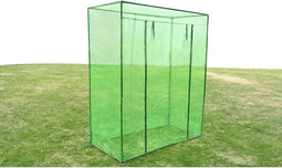 vidaXL - Tuinkas - stalen - frame - PVC
