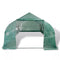 vidaXL - Tuinkas - walk-in - draagbare - polytunnel - met - stalen - frame - 18 - m²