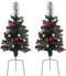 vidaXL - Tuinkerstbomen - 2 - st - 76 - cm - PVC
