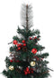 vidaXL - Tuinkerstbomen - 2 - st - met - verlichting - 76 - cm - PVC