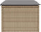 vidaXL - Tuinkruk - met - kussen - 55x55x37 - cm - poly - rattan - beige
