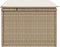 vidaXL - Tuinkruk - met - kussen - 55x55x37 - cm - poly - rattan - beige