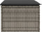vidaXL - Tuinkruk - met - kussen - 55x55x37 - cm - poly - rattan - grijs