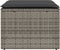 vidaXL - Tuinkruk - met - kussen - 55x55x37 - cm - poly - rattan - grijs