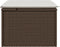 vidaXL - Tuinkruk - met - kussen - 55x55x37 - cm - poly - rattan - bruin