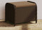 vidaXL - Tuinkruk - met - kussen - 58x46x46 - cm - poly - rattan - bruin