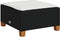 vidaXL - Tuinkruk - met - kussen - 63,5x56x32 - cm - poly - rattan - zwart