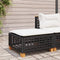 vidaXL - Tuinkruk - met - kussen - 63,5x56x32 - cm - poly - rattan - zwart