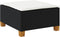 vidaXL - Tuinkruk - met - kussen - 63,5x56x32 - cm - poly - rattan - zwart