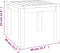 vidaXL - Tuinkrukjes - 2 - st - met - kussens - 40x40x42 - cm - massief - acaciahout