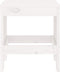 vidaXL - tuinkrukken - 2 - st - 40x36x45 - cm - massief - grenenhout - wit