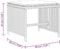 vidaXL - Tuinkrukken - 4 - st - kussens - 40x40x35 - cm - poly - rattan - gemengd - beige