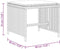 vidaXL - Tuinkrukken - 4 - st - met - kussens - 40x40x35 - cm - poly - rattan - zwart