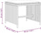 vidaXL - Tuinkrukken - 4 - st - met - kussens - 40x40x35 - cm - poly - rattan - grijs