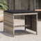 vidaXL - Tuinkrukken - 4 - st - met - kussens - 40x40x35 - cm - poly - rattan - lichtgrijs