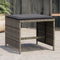 vidaXL - Tuinkrukken - 4 - st - met - kussens - 40x40x35 - cm - poly - rattan - grijs