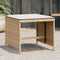 vidaXL - Tuinkrukken - 4 - st - met - kussens - 40x40x35 - cm - poly - rattan - beige