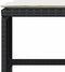 vidaXL - Tuinkrukken - 4 - st - met - kussens - 40x40x35 - cm - poly - rattan - zwart