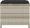 vidaXL - Tuinkrukken - 4 - st - met - kussens - 40x40x35 - cm - poly - rattan - lichtgrijs