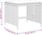 vidaXL - Tuinkrukken - 4 - st - met - kussens - 41x41x36 - cm - poly - rattan - grijs