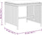 vidaXL - Tuinkrukken - 4 - st - met - kussens - 41x41x36 - cm - poly - rattan - zwart