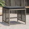 vidaXL - Tuinkrukken - 4 - st - met - kussens - 41x41x36 - cm - poly - rattan - grijs