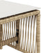 vidaXL - Tuinkrukken - 4 - st - met - kussens - 41x41x36 - cm - poly - rattan - beige