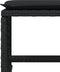 vidaXL - Tuinkrukken - 4 - st - met - kussens - 41x41x36 - cm - poly - rattan - zwart