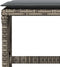 vidaXL - Tuinkrukken - 4 - st - met - kussens - 41x41x36 - cm - poly - rattan - grijs