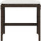 vidaXL - Tuinkrukken - 4 - st - met - kussens - 41x41x36 - cm - poly - rattan - bruin