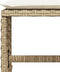 vidaXL - Tuinkrukken - 4 - st - met - kussens - 41x41x36 - cm - poly - rattan - beige