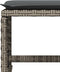 vidaXL - Tuinkrukken - 4 - st - met - kussens - 41x41x36 - cm - poly - rattan - grijs