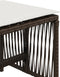 vidaXL - Tuinkrukken - 4 - st - met - kussens - 41x41x36 - cm - poly - rattan - bruin